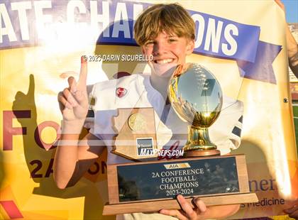 Thumbnail 3 in Scottsdale Christian Academy vs Pima (AIA 2A Final - Awards) photogallery.