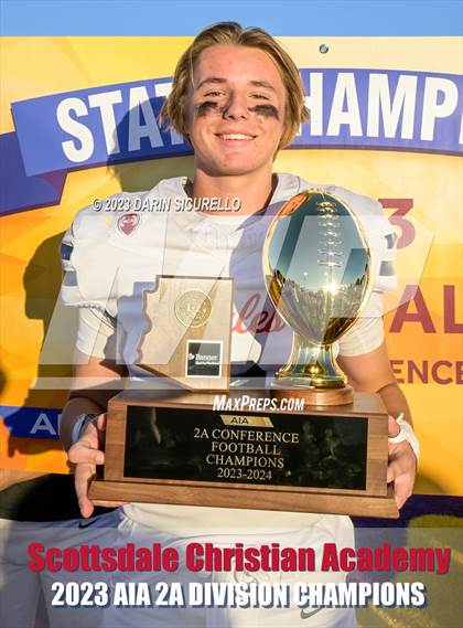 Thumbnail 3 in Scottsdale Christian Academy vs Pima (AIA 2A Final - Awards) photogallery.