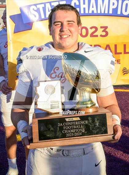 Thumbnail 2 in Scottsdale Christian Academy vs Pima (AIA 2A Final - Awards) photogallery.