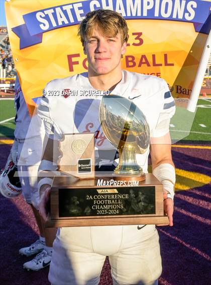 Thumbnail 2 in Scottsdale Christian Academy vs Pima (AIA 2A Final - Awards) photogallery.