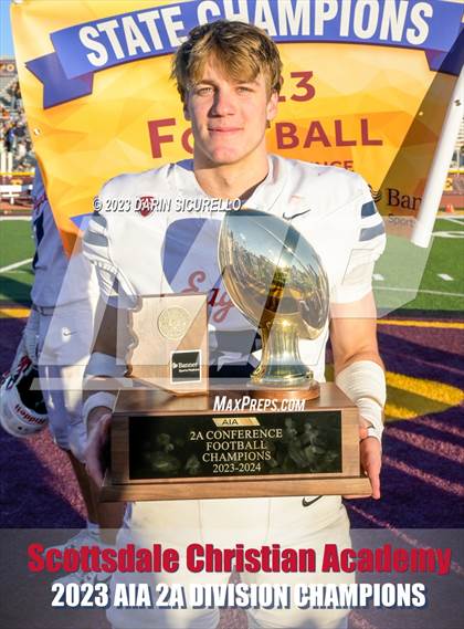 Thumbnail 3 in Scottsdale Christian Academy vs Pima (AIA 2A Final - Awards) photogallery.