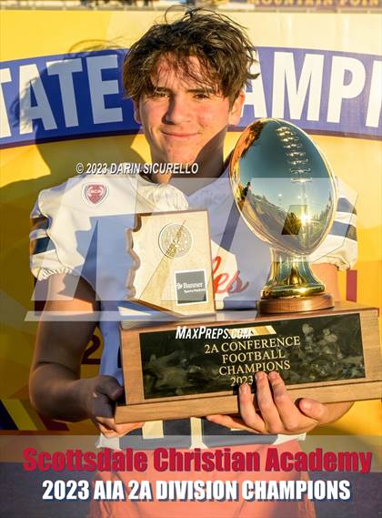 Thumbnail 3 in Scottsdale Christian Academy vs Pima (AIA 2A Final - Awards) photogallery.