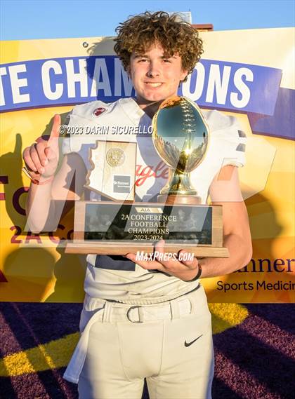 Thumbnail 1 in Scottsdale Christian Academy vs Pima (AIA 2A Final - Awards) photogallery.