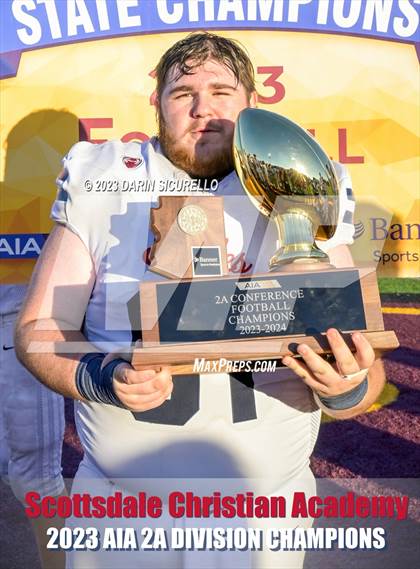 Thumbnail 2 in Scottsdale Christian Academy vs Pima (AIA 2A Final - Awards) photogallery.