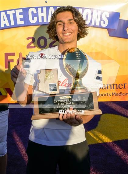 Thumbnail 2 in Scottsdale Christian Academy vs Pima (AIA 2A Final - Awards) photogallery.