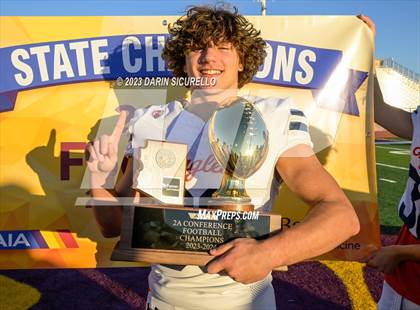Thumbnail 3 in Scottsdale Christian Academy vs Pima (AIA 2A Final - Awards) photogallery.