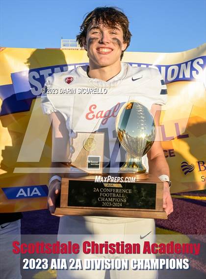 Thumbnail 2 in Scottsdale Christian Academy vs Pima (AIA 2A Final - Awards) photogallery.