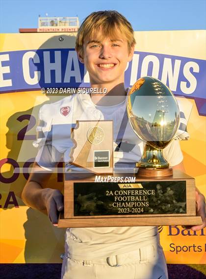 Thumbnail 3 in Scottsdale Christian Academy vs Pima (AIA 2A Final - Awards) photogallery.