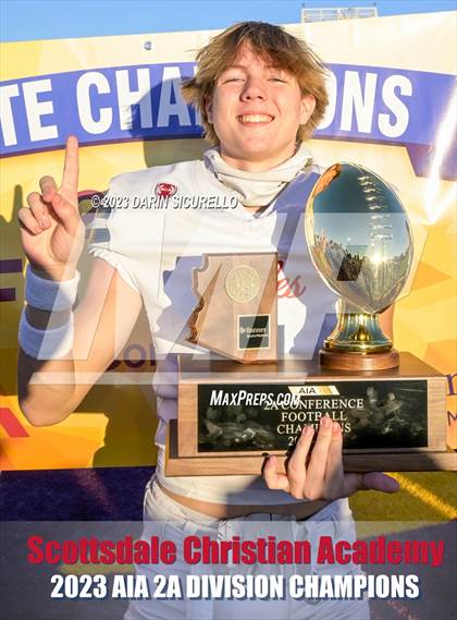 Thumbnail 3 in Scottsdale Christian Academy vs Pima (AIA 2A Final - Awards) photogallery.