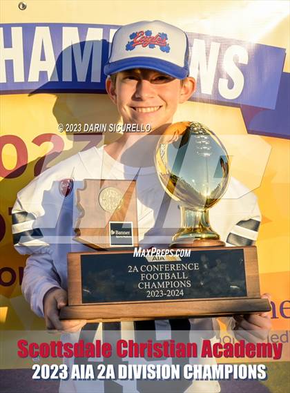 Thumbnail 2 in Scottsdale Christian Academy vs Pima (AIA 2A Final - Awards) photogallery.