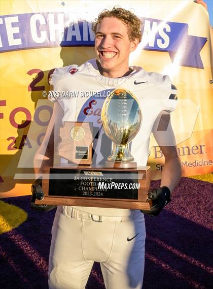 Thumbnail 3 in Scottsdale Christian Academy vs Pima (AIA 2A Final - Awards) photogallery.