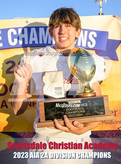 Thumbnail 3 in Scottsdale Christian Academy vs Pima (AIA 2A Final - Awards) photogallery.