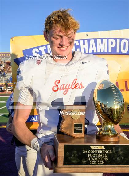 Thumbnail 2 in Scottsdale Christian Academy vs Pima (AIA 2A Final - Awards) photogallery.