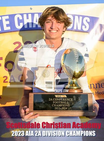 Thumbnail 3 in Scottsdale Christian Academy vs Pima (AIA 2A Final - Awards) photogallery.