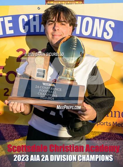 Thumbnail 3 in Scottsdale Christian Academy vs Pima (AIA 2A Final - Awards) photogallery.