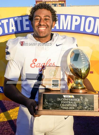 Thumbnail 2 in Scottsdale Christian Academy vs Pima (AIA 2A Final - Awards) photogallery.