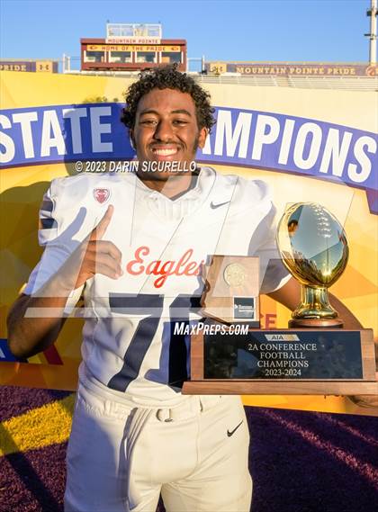 Thumbnail 3 in Scottsdale Christian Academy vs Pima (AIA 2A Final - Awards) photogallery.