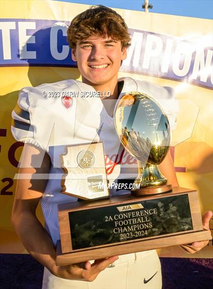 Thumbnail 2 in Scottsdale Christian Academy vs Pima (AIA 2A Final - Awards) photogallery.