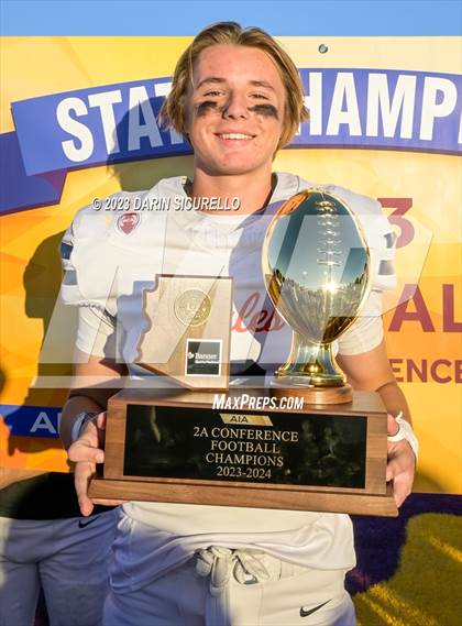 Thumbnail 2 in Scottsdale Christian Academy vs Pima (AIA 2A Final - Awards) photogallery.