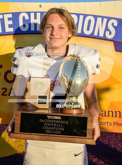 Thumbnail 3 in Scottsdale Christian Academy vs Pima (AIA 2A Final - Awards) photogallery.
