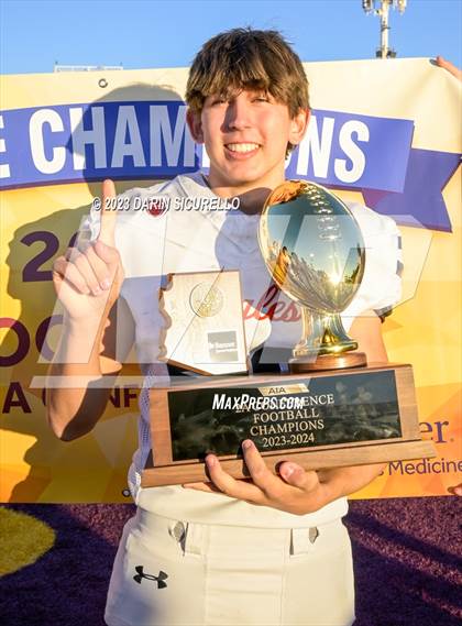 Thumbnail 2 in Scottsdale Christian Academy vs Pima (AIA 2A Final - Awards) photogallery.
