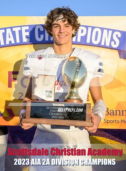Thumbnail 1 in Scottsdale Christian Academy vs Pima (AIA 2A Final - Awards) photogallery.