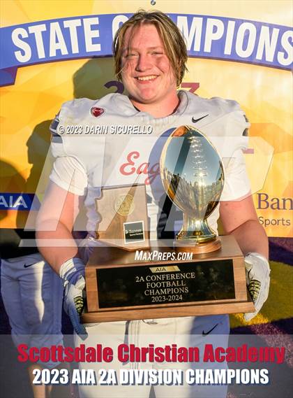 Thumbnail 1 in Scottsdale Christian Academy vs Pima (AIA 2A Final - Awards) photogallery.