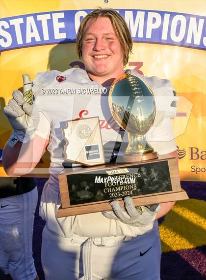 Thumbnail 2 in Scottsdale Christian Academy vs Pima (AIA 2A Final - Awards) photogallery.