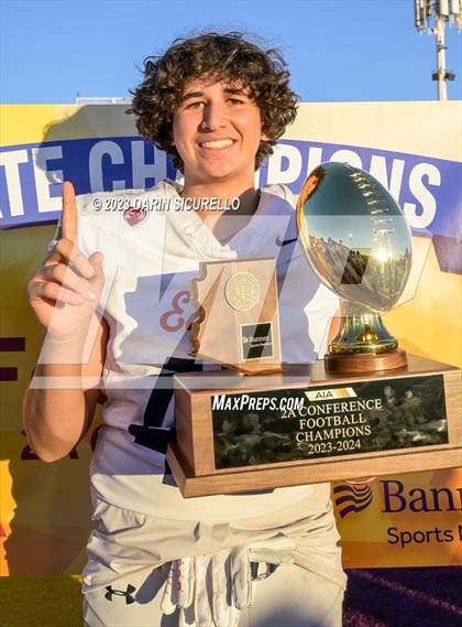 Thumbnail 2 in Scottsdale Christian Academy vs Pima (AIA 2A Final - Awards) photogallery.
