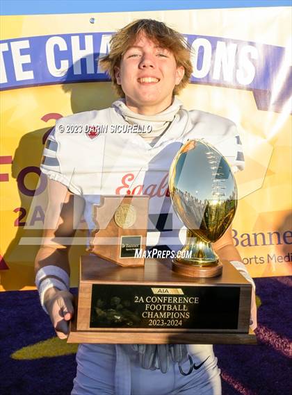 Thumbnail 3 in Scottsdale Christian Academy vs Pima (AIA 2A Final - Awards) photogallery.