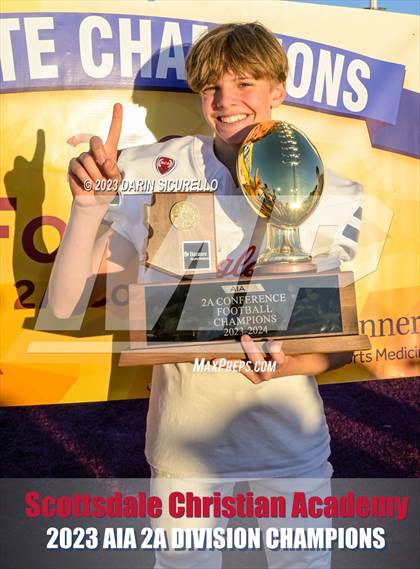 Thumbnail 2 in Scottsdale Christian Academy vs Pima (AIA 2A Final - Awards) photogallery.