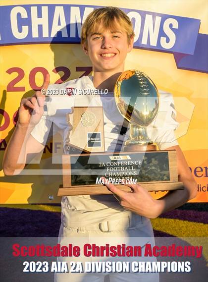 Thumbnail 3 in Scottsdale Christian Academy vs Pima (AIA 2A Final - Awards) photogallery.