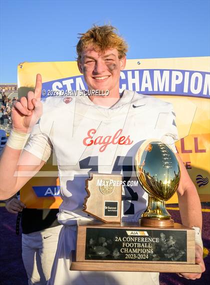 Thumbnail 3 in Scottsdale Christian Academy vs Pima (AIA 2A Final - Awards) photogallery.