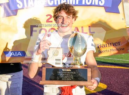 Thumbnail 3 in Scottsdale Christian Academy vs Pima (AIA 2A Final - Awards) photogallery.