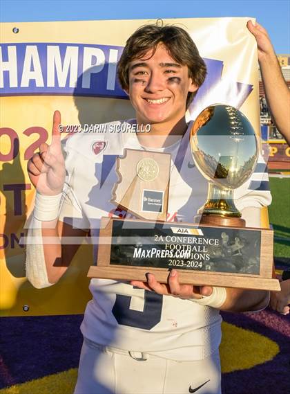 Thumbnail 3 in Scottsdale Christian Academy vs Pima (AIA 2A Final - Awards) photogallery.