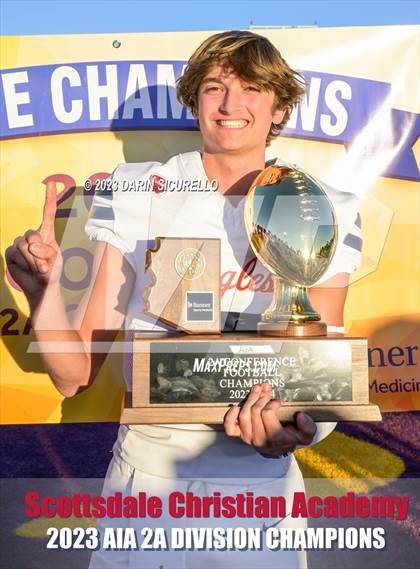 Thumbnail 2 in Scottsdale Christian Academy vs Pima (AIA 2A Final - Awards) photogallery.