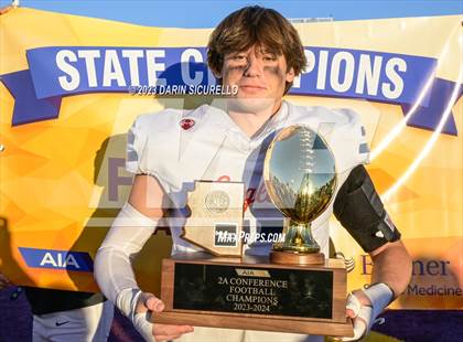 Thumbnail 3 in Scottsdale Christian Academy vs Pima (AIA 2A Final - Awards) photogallery.