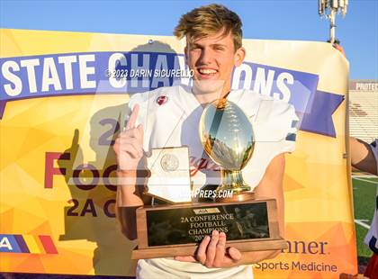 Thumbnail 2 in Scottsdale Christian Academy vs Pima (AIA 2A Final - Awards) photogallery.