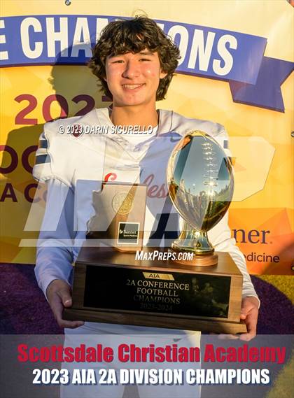 Thumbnail 3 in Scottsdale Christian Academy vs Pima (AIA 2A Final - Awards) photogallery.