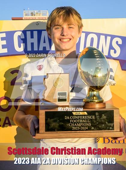 Thumbnail 1 in Scottsdale Christian Academy vs Pima (AIA 2A Final - Awards) photogallery.