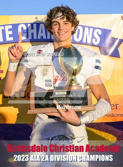 Thumbnail 3 in Scottsdale Christian Academy vs Pima (AIA 2A Final - Awards) photogallery.