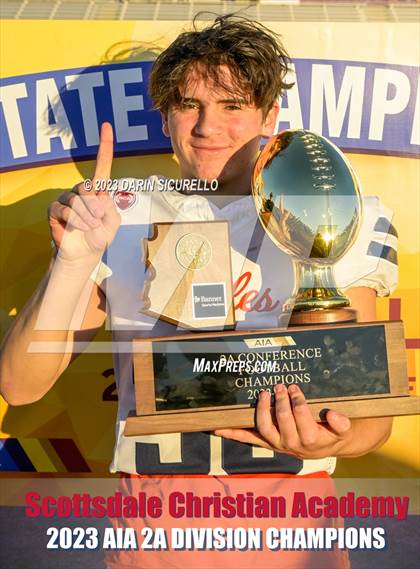 Thumbnail 2 in Scottsdale Christian Academy vs Pima (AIA 2A Final - Awards) photogallery.