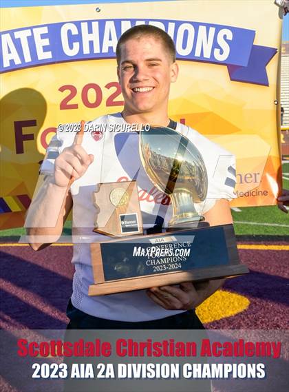 Thumbnail 3 in Scottsdale Christian Academy vs Pima (AIA 2A Final - Awards) photogallery.