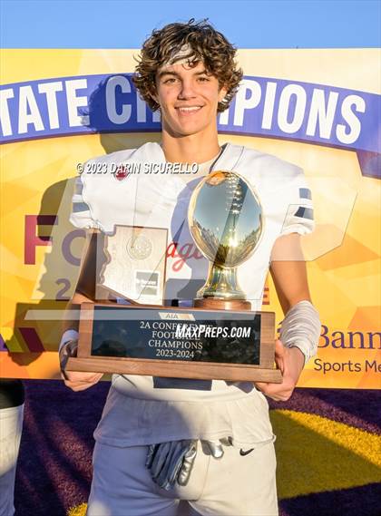 Thumbnail 3 in Scottsdale Christian Academy vs Pima (AIA 2A Final - Awards) photogallery.