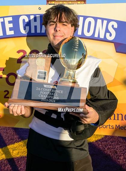Thumbnail 2 in Scottsdale Christian Academy vs Pima (AIA 2A Final - Awards) photogallery.