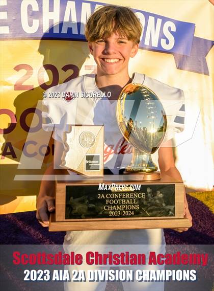 Thumbnail 2 in Scottsdale Christian Academy vs Pima (AIA 2A Final - Awards) photogallery.