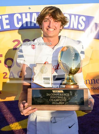 Thumbnail 2 in Scottsdale Christian Academy vs Pima (AIA 2A Final - Awards) photogallery.