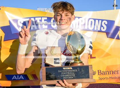 Thumbnail 3 in Scottsdale Christian Academy vs Pima (AIA 2A Final - Awards) photogallery.