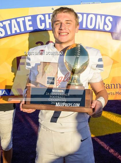 Thumbnail 2 in Scottsdale Christian Academy vs Pima (AIA 2A Final - Awards) photogallery.