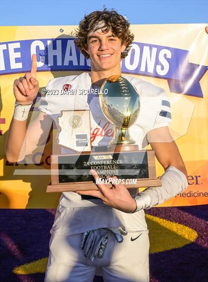 Thumbnail 2 in Scottsdale Christian Academy vs Pima (AIA 2A Final - Awards) photogallery.